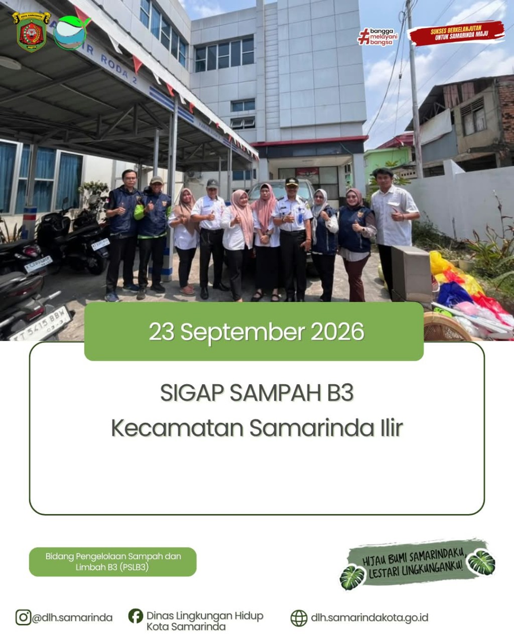 DLH Samarinda Selenggarakan Aksi SIGAP Sampah B3 di Kecamatan Samarinda Ilir