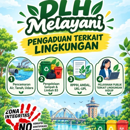 Komitmen Wujudkan Lingkungan Asri, DLH Kota Samarinda Buka Layanan Pengaduan Masyarakat