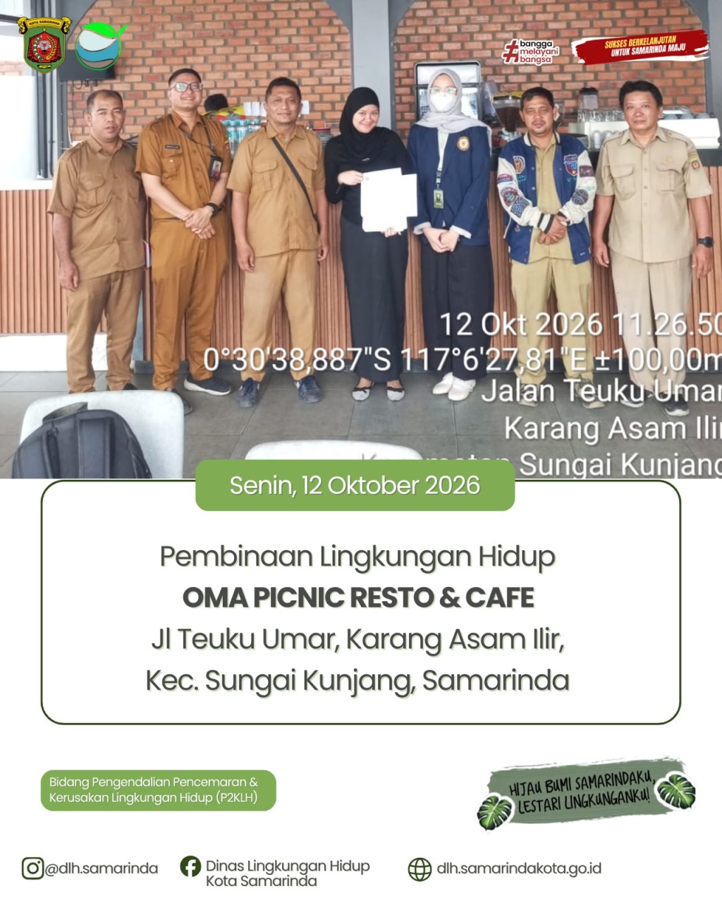 PEMBINAAN LINGKUNGAN HIDUP OMAH PICNIC RESTO & CAFE